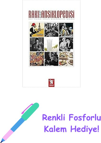 Rakı Cep Ansiklopedisi + Renkli Fosforlu Kalem