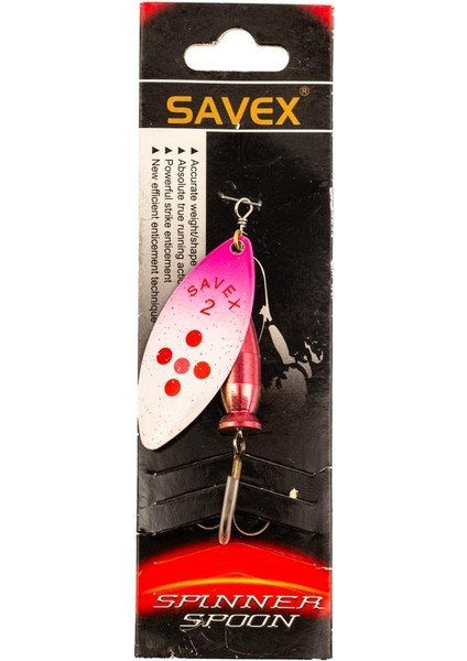 Turna Levrek Alabalık Döner Olta Kaşık - Alp Long - Pembe/kırmızı - NO:2/16GR fiyatları