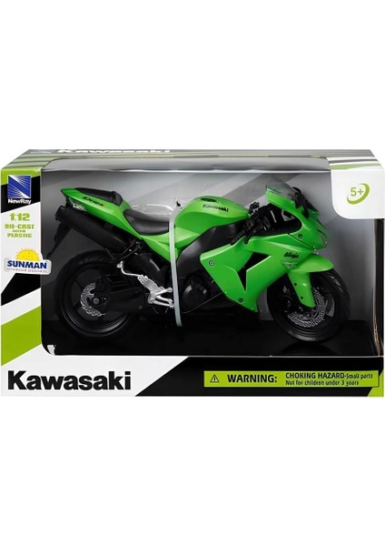 Kawasaki 1/12 ZX-10R 2006 Model Yeşil Motorsiklet fiyatları