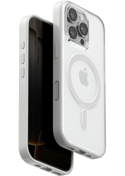 More-Tr Venco Apple Iphone 16 Pro Max Joly Magsafe Kapak - Beyaz