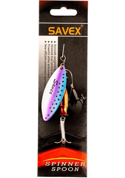 Turna Levrek Alabalık Döner Olta Kaşık - Alp Long - Rainbo Mavi - NO:3/24GR fiyatları