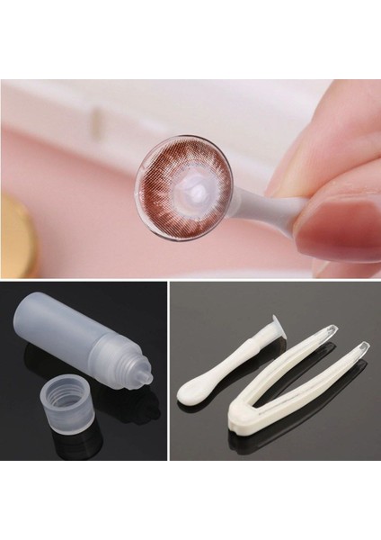 Rose Renkli Taşınabilir Fonksiyonel Seyahat Için Koruyucu Mini Hijyenik Kontakt Lens Saklama Kutusu fırsatları