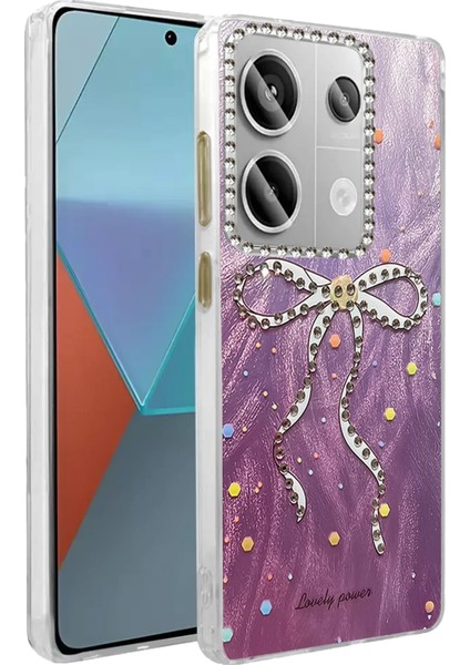 More-Tr Newface Xiaomi Redmi Note 13 Pro 5g Kılıf Blade Aynalı Desenli Kapak - Desen 1
