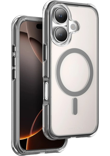 More-Tr Onegif Apple Iphone 16 Hulk Magsafe Kapak - Siyah