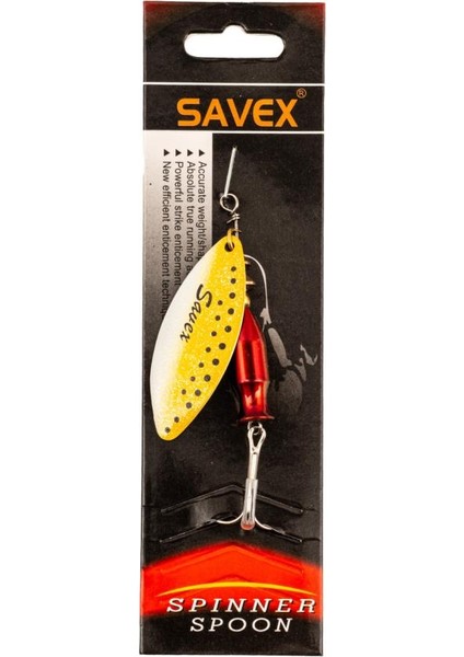 Turna Levrek Alabalık Döner Olta Kaşık - Alp Long - Rainbo Sarı - NO:1/12GR fiyatları