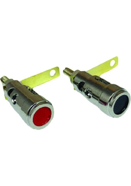 Basmalı Born Klemens 4mm Kırmızı