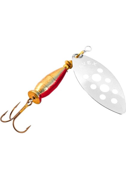 Turna Levrek Alabalık Döner Olta Kaşık - Alp Long - Gümüş/beyaz - NO:1/12GR