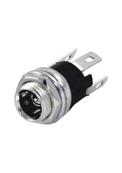 Dc Şase 2,1mm Metal Üstten Somunlu