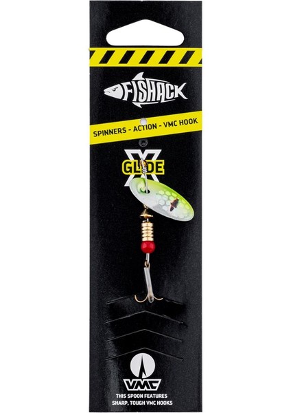 Döner Kaşık - Fishack Glidex - Sunflare - 3,6g - No:2 - Alabalık/turna/levrek Olta Kaşığı modelleri