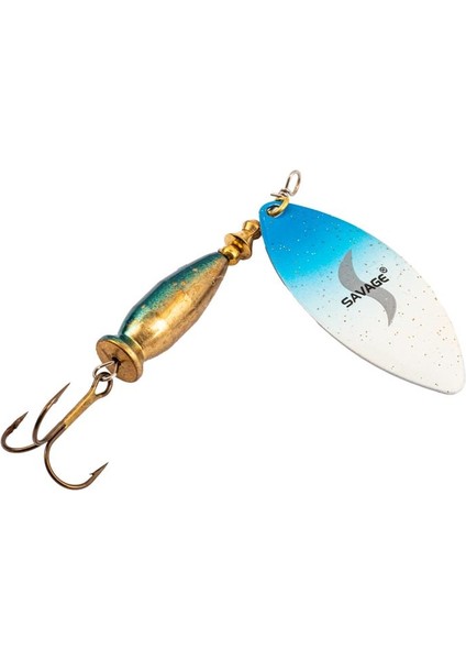 Turna Levrek Alabalık Döner Olta Kaşık - Alp Long - Mavi/beyaz - NO:2/20GR