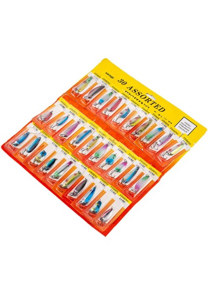 30'lu Olta Kaşığı Seti - Alabalık/turna/levrek - (SNK04-524)