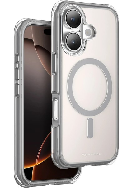 More-Tr Onegif Apple Iphone 16 Hulk Magsafe Kapak - Titan Gri