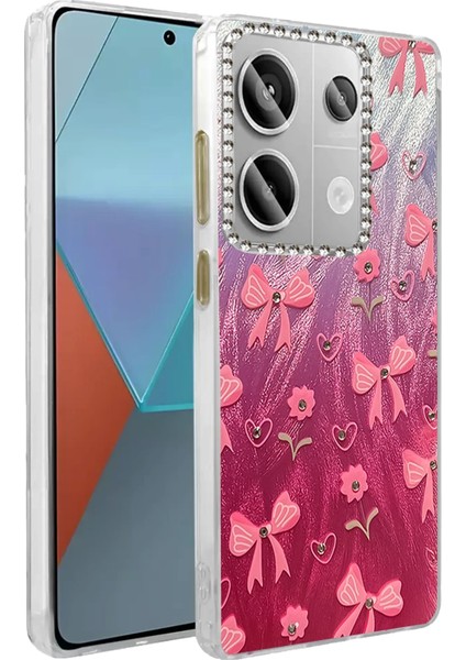 More-Tr Newface Xiaomi Redmi Note 13 Pro 5g Kılıf Blade Aynalı Desenli Kapak - Desen 3