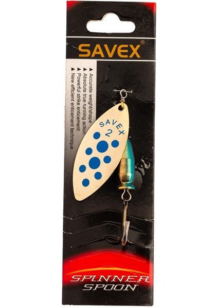 Turna Levrek Alabalık Döner Olta Kaşık - Alp Long - Altın/mavi - NO:2/20GR fiyatları