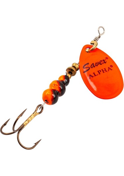 Alabalık Turna Döner Olta Kaşığı- Alpha - Fluo Orange - No:3