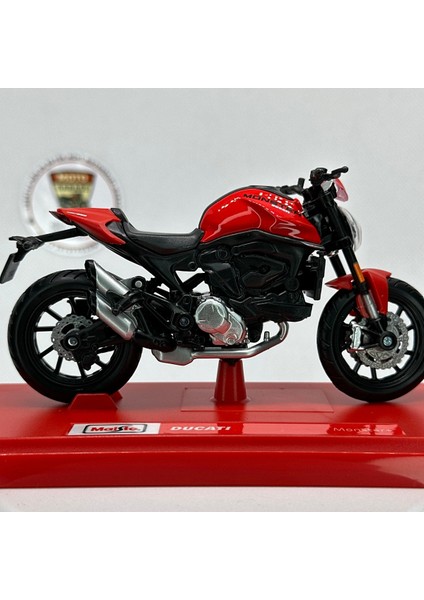 Ducati Monster 1:18 Diecast Maket Motor – Lisanslı Metal Model Motosiklet fiyatları