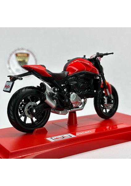 Ducati Monster 1:18 Diecast Maket Motor – Lisanslı Metal Model Motosiklet modelleri