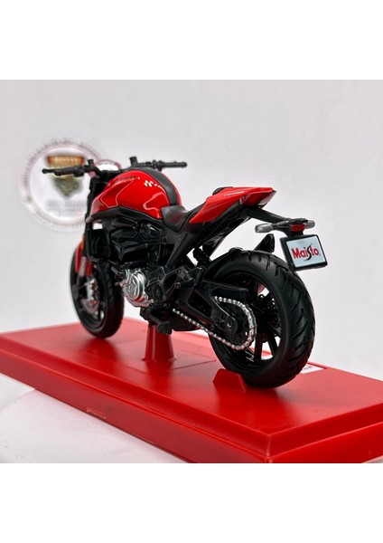 Ducati Monster 1:18 Diecast Maket Motor – Lisanslı Metal Model Motosiklet fırsatları