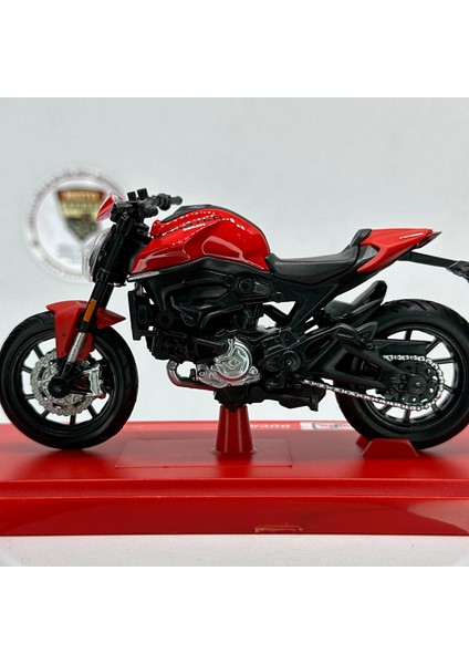 Ducati Monster 1:18 Diecast Maket Motor – Lisanslı Metal Model Motosiklet indirimleri