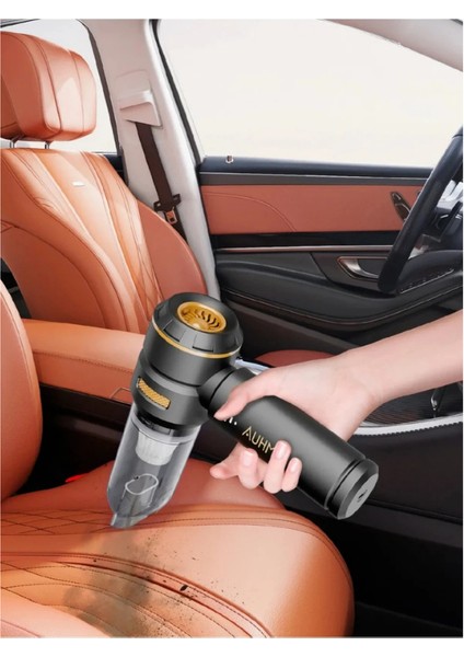 Kablosuz Wireless Siyah 17.000PA Maksimum Çekiş ve Üfleme Kablosuz Akıllı Mini Araç Süpürgesi fiyatları