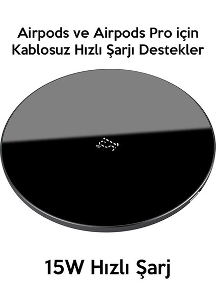 Baseus Simple 15W Upgraded Version Wireless Kablosuz Şarj CIHAZI-(5775) fiyatları