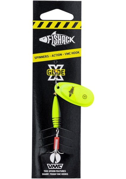 Döner Kaşık - Fishack Glidex - Limon - 13,2g - No:4 - Alabalık/turna/levrek Olta Kaşığı modelleri