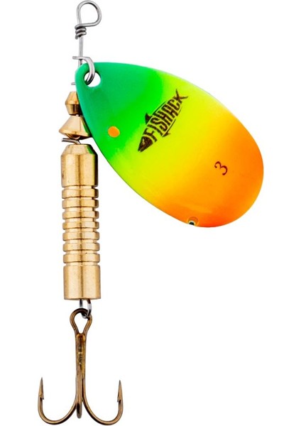 Döner Kaşık - Fishack Glidex - Gökkuşağı - 7g - No:3 - Alabalık/turna/levrek Olta Kaşığı fiyatları