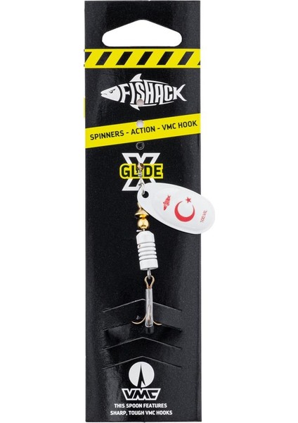 Döner Kaşık - Fishack Glidex - 100.YIL - 7g - No:3 - Alabalık/turna/levrek Olta Kaşığı modelleri