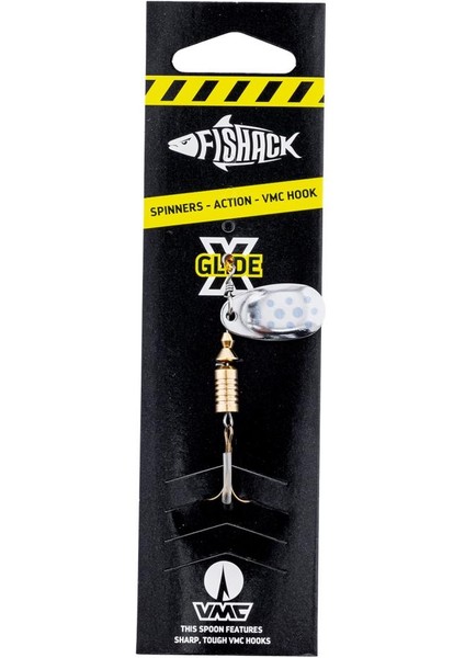 Döner Kaşık - Fishack Glidex - Silver Blue - 5g - No:2 - Alabalık/turna/levrek Olta Kaşığı modelleri