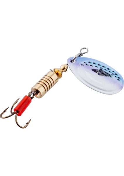 Döner Kaşık - Fishack Glidex - Aurora - 5g - No:2 - Alabalık/turna/levrek Olta Kaşığı
