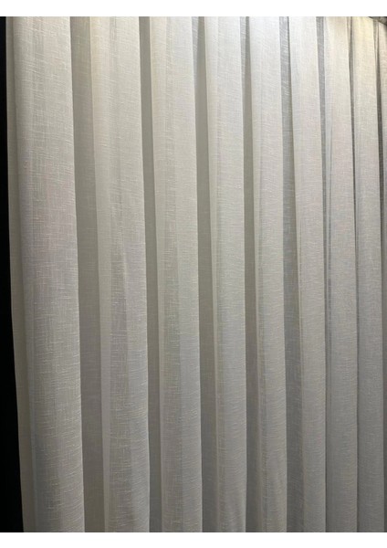 Nivemeshome Keten 1/3 Sık Pileli Yeni Sezon Tül Perde Apm modelleri