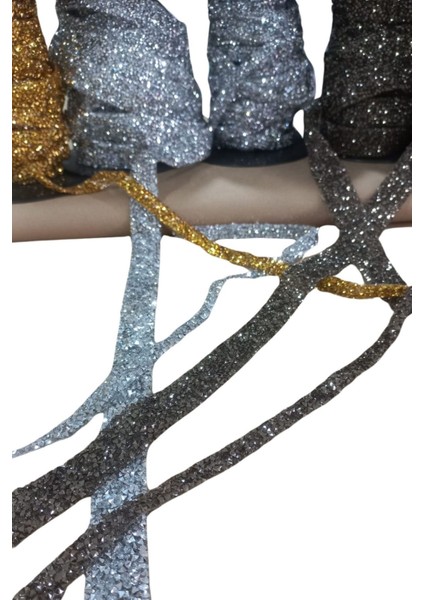 Silikonlu Yapıştırma Taş 1 cm Gold 5 Metre fiyatları