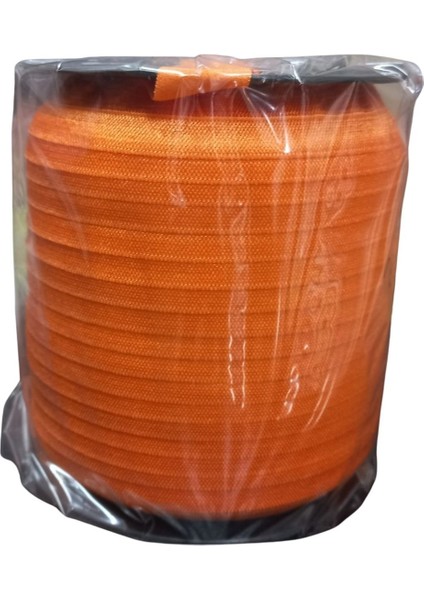 Çamaşır Lastiği Düz 1 cm 75 Metre 1 Top Turuncu