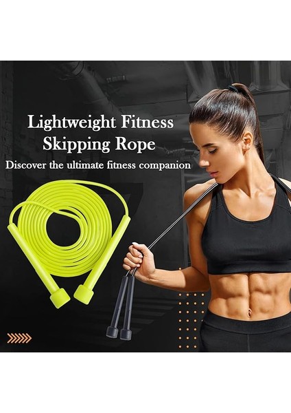 Yetişkinler ve Çocuklar Için Ayarlanabilir Atlama Ipi, Ayarlanabilir Uzunluğa Sahip, Hafif ve Taşınabilir modelleri