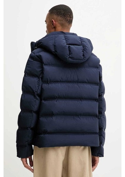 Erkek Regular Fit Kapüşonlu Kapitoneli Şişme Mont - Lacivert fiyatları