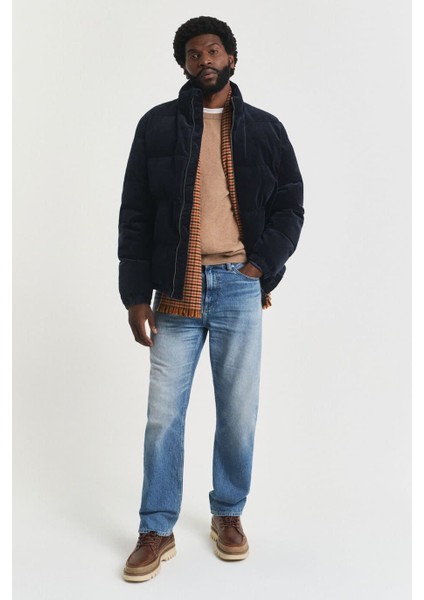 Erkek Regular Fit Bisiklet Yaka Kazak - Bej modelleri