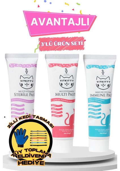 Avantajlı 3'lü Malt Macun Seti