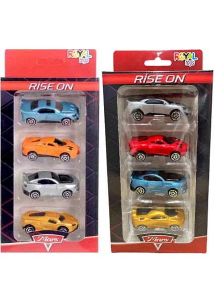 Rise On 4'lü Mini Araçlar
