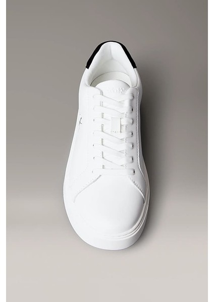 Erkek Cupsole Tabanlı Sneaker - Beyaz indirimleri