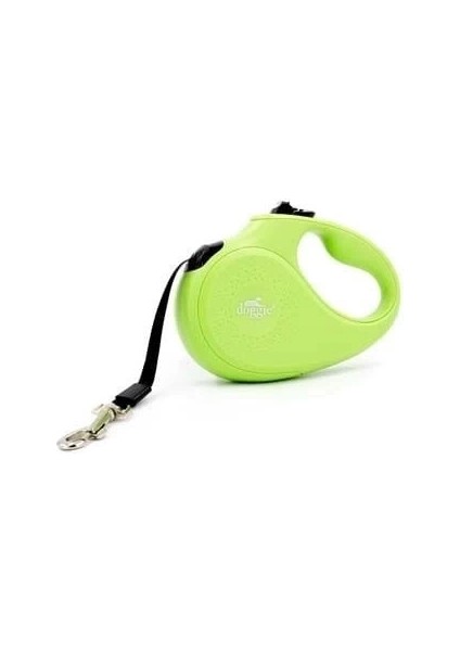 Master Otomatik Köpek Uzatma Tasması Medium Yeşil 25 kg 5 mt