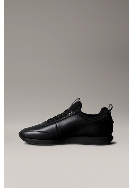 Erkek Retro Koşu Tarzı Sneaker - Siyah modelleri