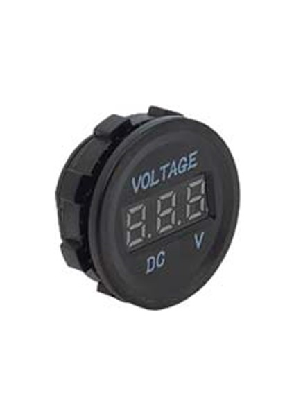 Voltmetre Pano Tip 28MM Düz