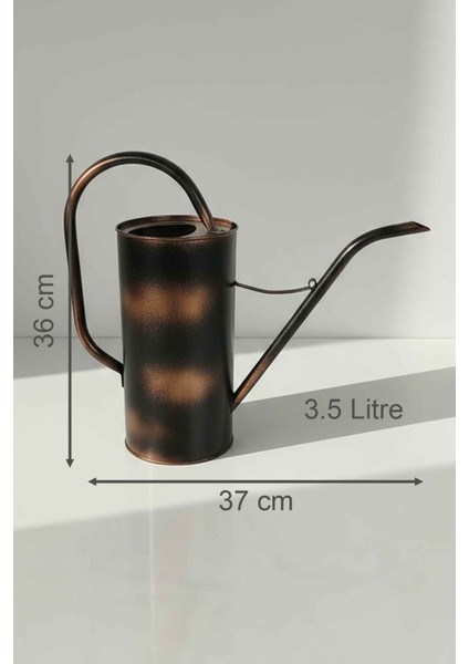 Vera 3,5 Litre Metal Çiçek Bahçe Sulama Kabı Bakır - İskandinav Dekoratif Çok Amaçlı Sulak fiyatları
