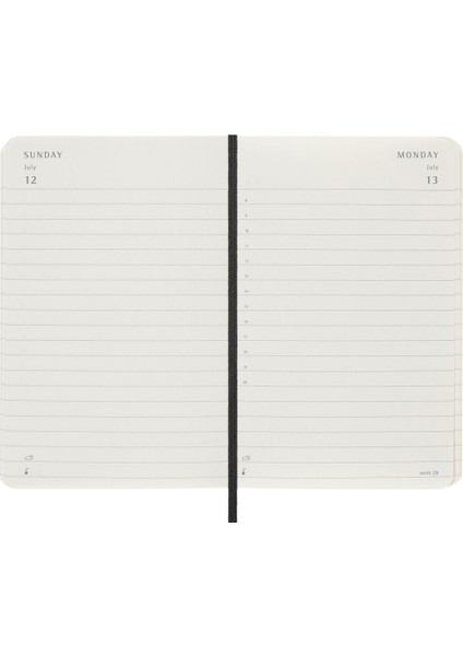 2026 12 Ay Günlük Ajanda Cep Boy 9X14 Cm. Yumuşak Kapak Siyah indirimleri