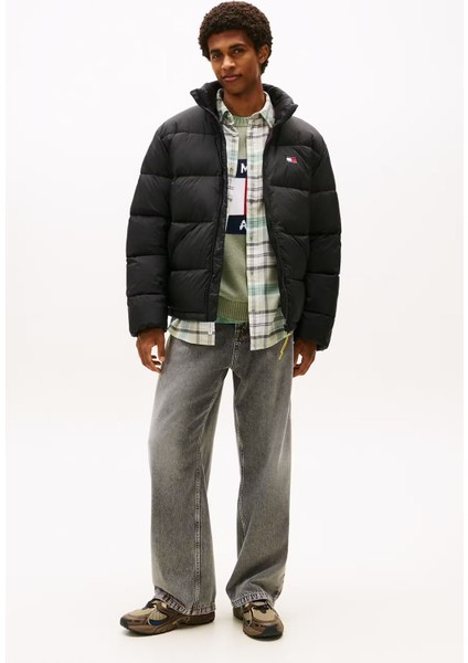 Erkek Tjm Vail Puffer Mont - Siyah fiyatları