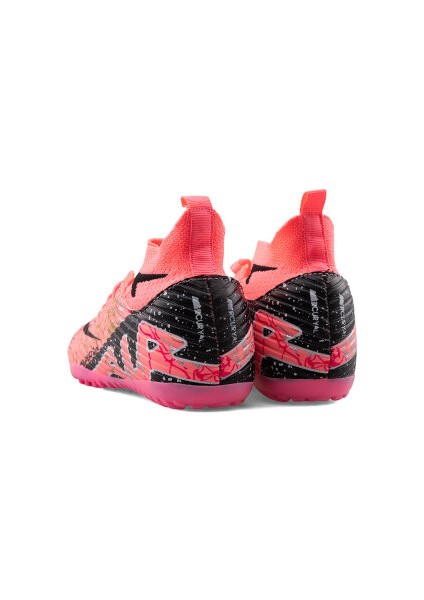 La Liga H565 Çocuk Çoraplı Halı Saha Ayakkabısı Pembe - Siyah fiyatları