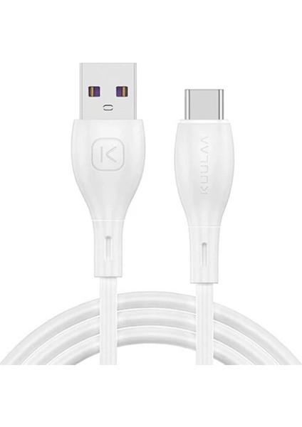 Kuulaa Liquid Silicone USB Type C Qc3.0 Hızlı Şarj Kablosu 1METRE-(5775)