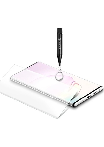 Ally Sm Galaxy Note 20 Full Uv Liquid+Uv Işık 3D Kırılmaz Cam Ekran KORUYUCU-(5775) modelleri