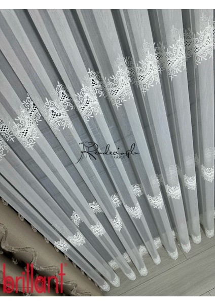 Tül Perde Brillant Marka Bambu Zemin Albert Desen modelleri