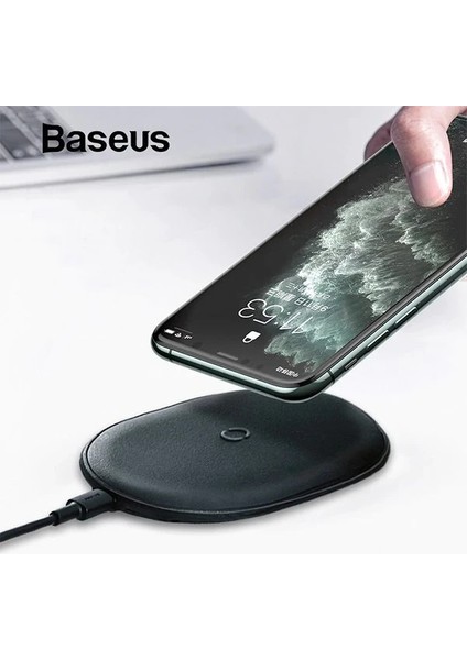 Baseus Cobble 15W Wireless Kablosuz Şarj Cihazı Iphone 12-11XS Max Xr 8-(5775)